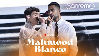 Mahmood BLANCO  Brividi LIVE Sanremo 2022 [upl. by Aerbma]