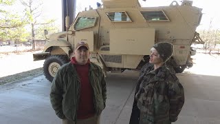 M1224 MaxxPro MRAP ShowandTell with Army Vet JB [upl. by Nnav55]