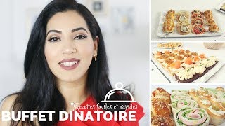 Recettes dapéritifs amp Buffet dînatoire Facile et rapide [upl. by Eema]