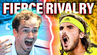 Medvedev Vs Tsitsipas The EXPLOSIVE Clash of Styles [upl. by Yruoc822]