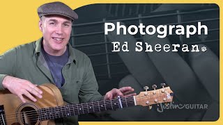 Photograph Easy Guitar Lesson  Ed Sheeran [upl. by Sorcim]