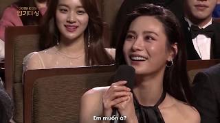 Vietsub Nanas Interview at KBS Drama Awards 2019 [upl. by Farlay]