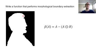 Morphological Image Processing boundary extraction [upl. by Euqinaj228]