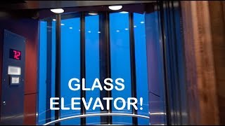 A 72 Story Glass Elevator ride at the Westin Peachtree Plaza OTIS ELEVATOR [upl. by Norrad]