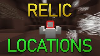 Relic Locations Guide Spiders Den Area Hypixel Skyblock [upl. by Sabrina]