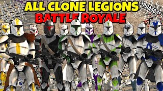 The 501st Clone Trooper Legion  Men of War Star Wars Mod Battle Simulator [upl. by Mieka]