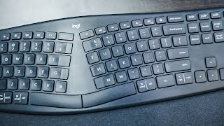 Logitech Ergo K860 Keyboard  Unboxing and 1 Month Review [upl. by Nwadahs]