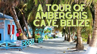 Tour of Ambergris Caye Belize [upl. by Kutzer210]