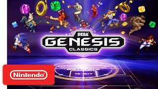 SEGA Mega Drive amp Genesis Classics  Announcement Trailer  Nintendo Switch [upl. by Ocirema836]