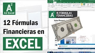 12 Formulas Financieras Esenciales para Excel [upl. by Sauls]