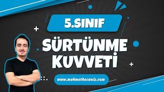 SÜRTÜNME KUVVETİ  5SINIF [upl. by Beaufort]