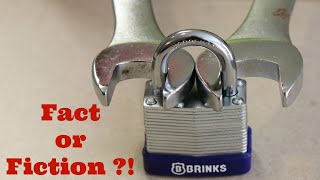 The TRUTH about HOW TO OPEN a LOCK with a NUT wrench [upl. by Novaat906]