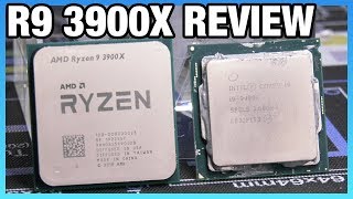 AMD Ryzen 9 3900X Review amp Benchmarks Premiere Blender Gaming amp More [upl. by Gloriane]