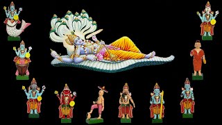 Dashavatar  the Ten Incarnations of Lord Vishnu  A Slideshow Presentation [upl. by Ayikan]