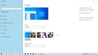 Cómo borrar el historial de fondos de pantalla Wallpaper en Windows 10 Tutorial [upl. by Ydnahs]