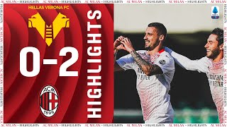 Highlights  Hellas Verona 02 AC Milan  Matchday 26 Serie A TIM 202021 [upl. by Ilecara]