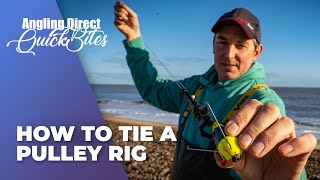 How To Tie A Pulley Rig – Sea Fishing QuickBite [upl. by Aynnat]