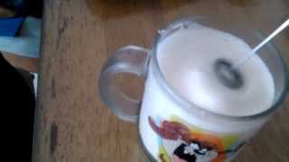 Aerolatte Review Frothing Cold Milk In Under 1 Minute [upl. by Iren922]