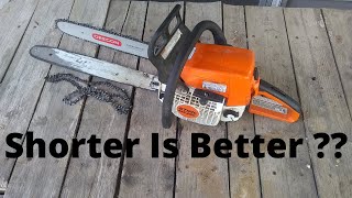 Stihl MS250 bar and clutch replacement [upl. by Bernice895]