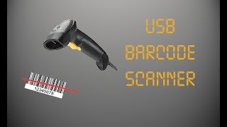 USB Barcode Scanner Raspberry Pi [upl. by Aitnic]