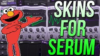 MAKING DOPE SKINS IN XFER SERUM TUTORIAL HOW TO FREE SKIN [upl. by Fitzsimmons]