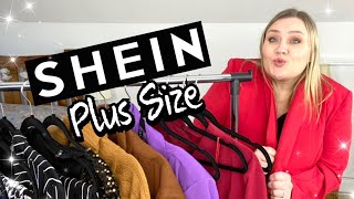 SHEIN plus size TRY ON HAUL  Winter Fashion [upl. by Animaj]