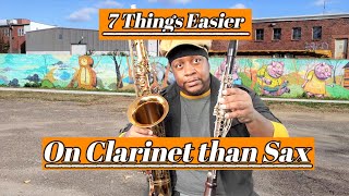 7 Things Easier on Clarinet than Saxophone [upl. by Pyne889]