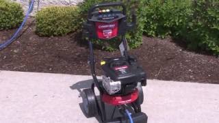 TroyBilt® Pressure Washer Operation [upl. by Noach132]