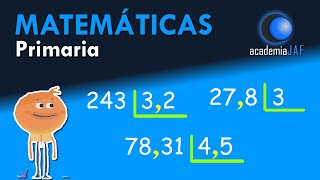 Cómo dividir números decimales [upl. by Coray]