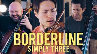 Borderline  Tame Impala violincellobass cover  Simply Three  STUDIO SESSIONS [upl. by Kelci606]