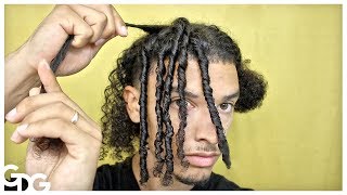 How To Start Dreadlocks With Long Hair [upl. by Trimmer777]