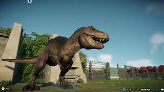 Feathered T Rex Jurassic World Evolution 2 [upl. by Tnerual]