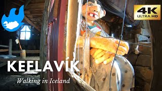 Iceland Walking Tour  Keflavík 4K [upl. by Enwahs798]