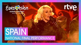 Nebulossa  ZORRA  Spain 🇪🇸  National Final Performance  Eurovision 2024 [upl. by Annawik266]