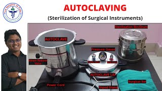 Autoclave Sterilization  Surgery Practical 01 [upl. by Siriso235]