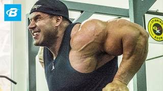 How Jay Cutler Trains Chest And Calves  Bodybuilding Workout [upl. by Ytinirt]