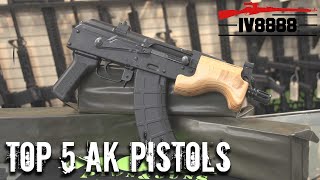 Top 5 AK Pistols [upl. by Niwled]