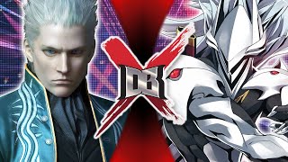 Vergil VS Hakumen  DBX [upl. by Nailluj975]