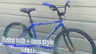 Retro 26” mtbbmx build Schwinn Frontier [upl. by Rosette]