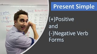 Present Simple  Positive  and Negative  Forms [upl. by Nerek]