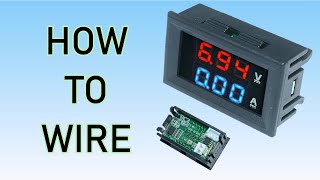 How to setup a Digital Volt Amp Meter [upl. by Rabi]