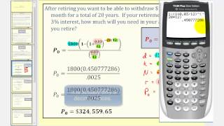 Payout Annuity Formula  Part 1 [upl. by Anderea]